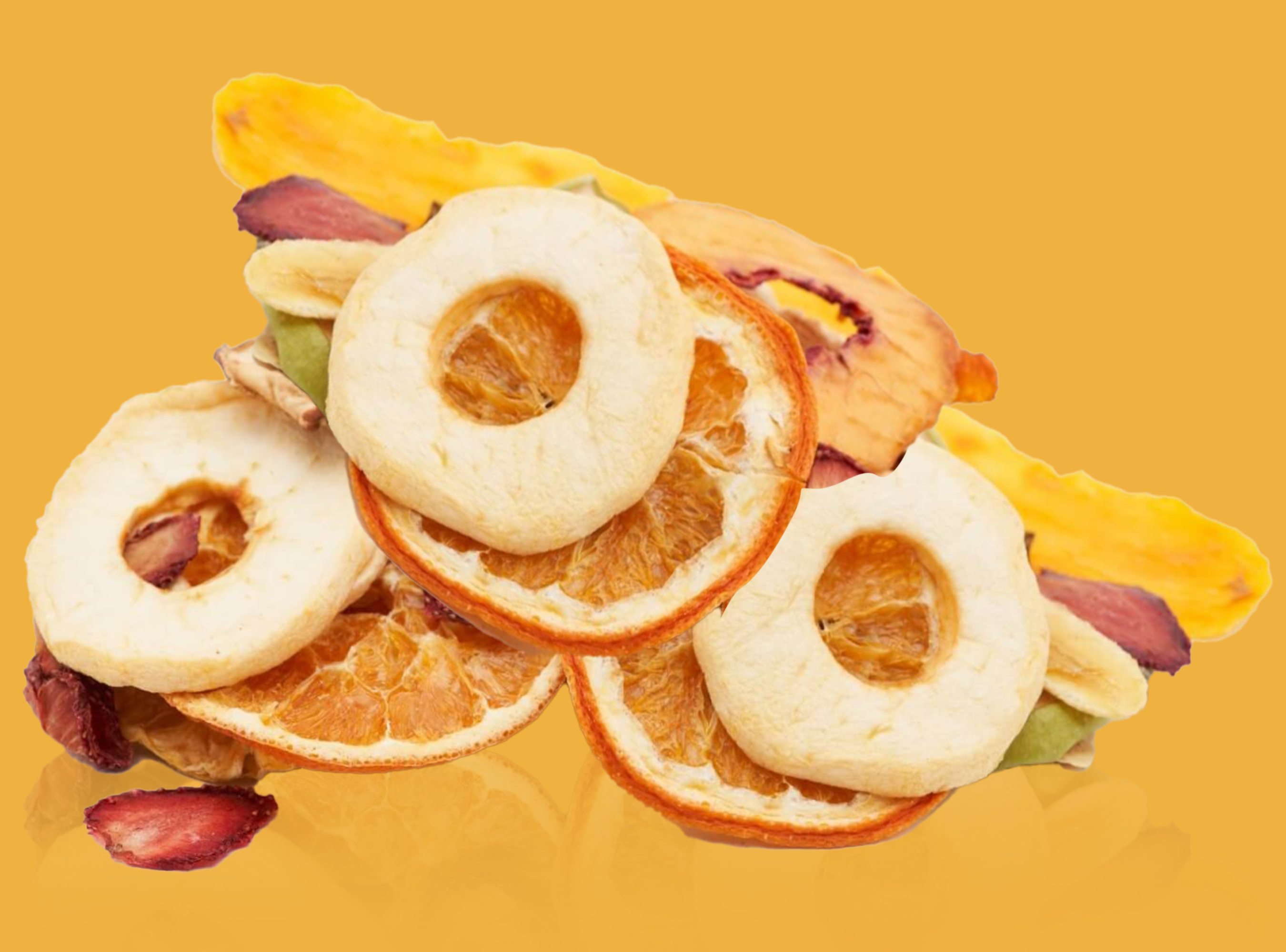 Dried vegetables and fruits