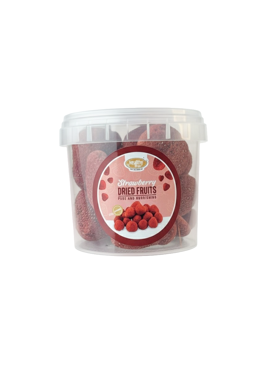 Crunchy Freeze-Dried dried whole strawberries (50 g)
