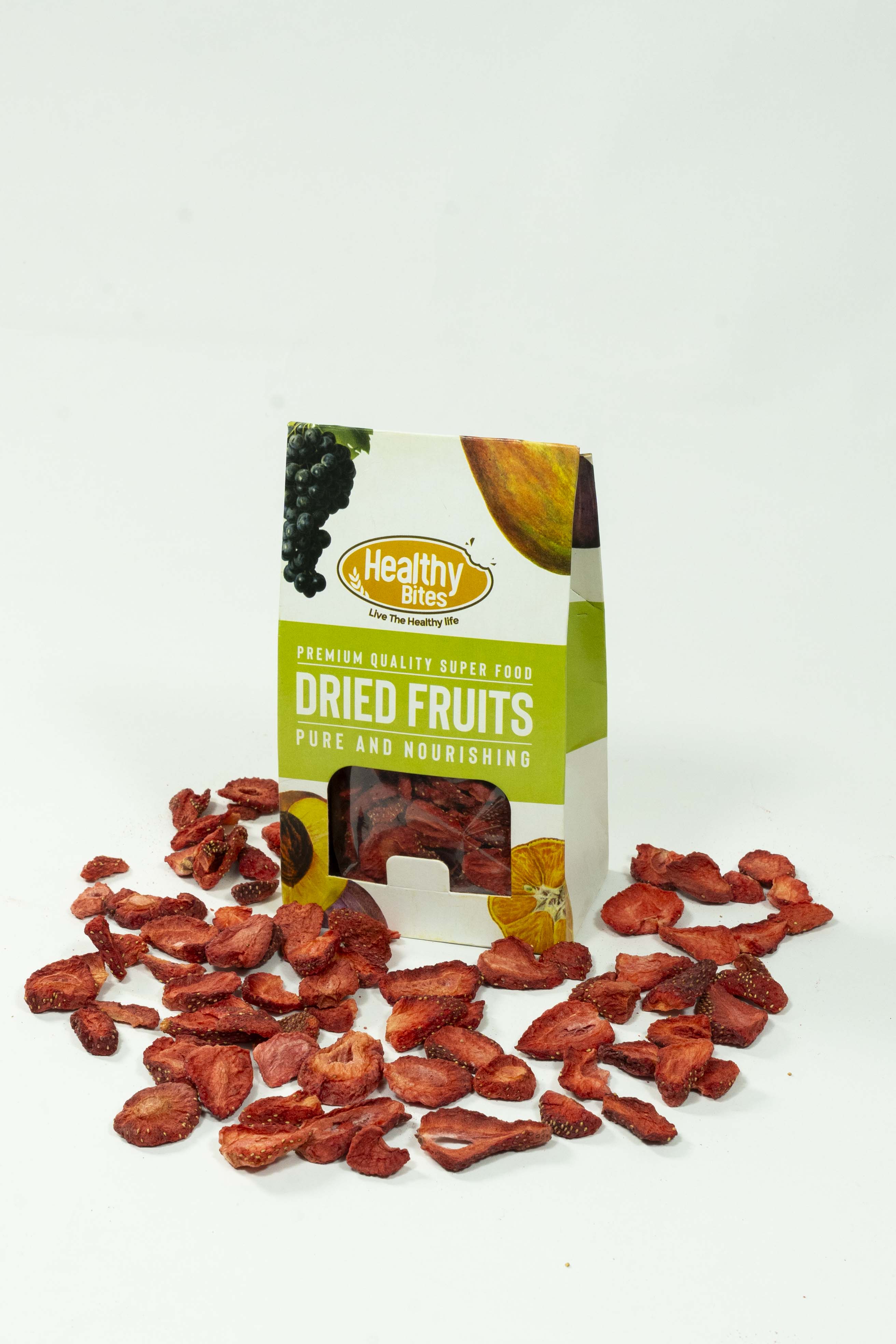 Crunchy Freeze-Dried Strawberry Slices (70 g)